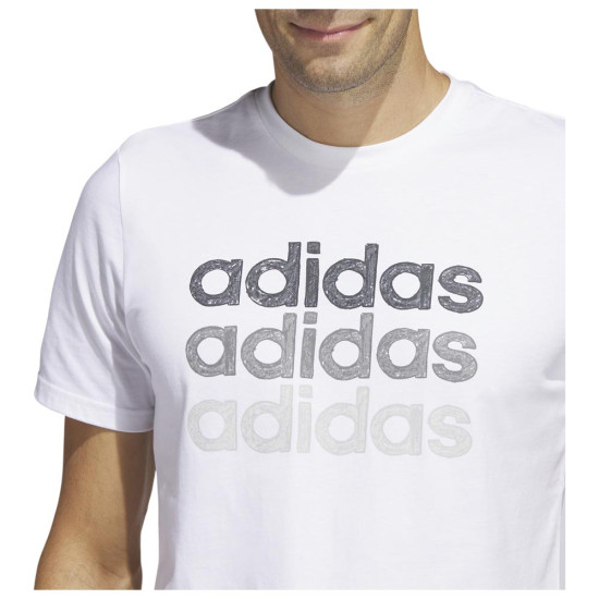 Adidas Ανδρική κοντομάνικη μπλούζα Multi Linear Sportswear Graphic Tee